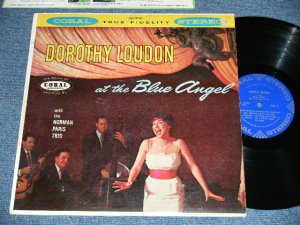 画像1: DOROTHY LOUDON  with NORMAN PARIS TRIO - AT THE BLUE ANGEL  ( Ex/Ex+)  / 1959 US AMERICA ORIGINAL"BLUE Label"  STEREO Used LP