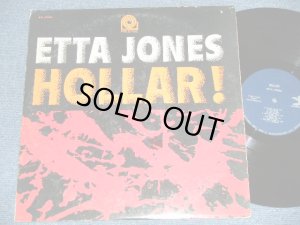 画像1: ETTA JONES -  HOLLAR!  ( Ex/Ex+++)  / 1964 Version  US AMERICA 3rd Press "DARK BLUE with SILVER print TRIDENT logo Oon RIGHT Label" MONO Used LP