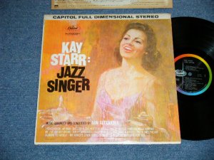 画像1: KAY STARR - JAZZ SINGER ( VG+++/Ex++)  / 1960 US AMERICA ORIGINAL 1st Press "BLACK with RAINBOW Ring CAPITOL Logo On LEFT Side "Label MONO LP
