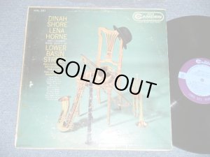 画像1: DINAH SHOE, LENA HORNE  -  LOWER BASIN STREET  ( VG/Ex+) / 1950's US AMERICA ORIGINAL MONO Used LP 