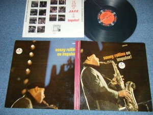 画像1: 　SONNY ROLLINS -  ON IMPULS! ( Ex++/Ex+++ Edge Split ）　/ 1966 US AMERICA  ORIGINAL "ORANGE with BLACK RING Label" "STEREO" Used LP 