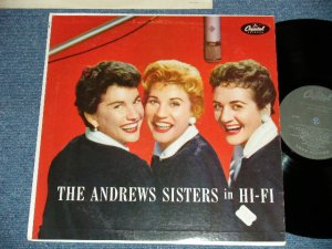 画像1: THE ANDREWS SISTERS -  THE ANDREWS SISTERS in HI-FI  ( Ex++/Ex+++) / 1957  US AMERICA ORIGINAL "BLACK Label" MONO Used   LP