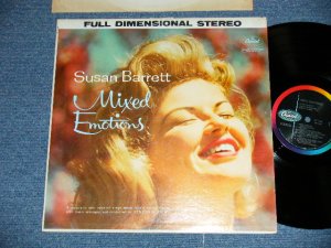 画像1: SUSAN BARRETT - MIXED EMOTIONS ( Ex+/Ex+++ ) / 1959 US AMERICA ORIGINAL 1st press "BLACK with RAINBOW RING 'CAPITOL' Logo  on LEFT Label"  STEREO Used LP 
