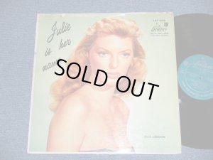 画像1: JULIE LONDON - JULIE IS HER NAME ( DEBUT ALBUM )( Matrix # B-D9/A-D3 ) (VG+++//Ex++ :) / 1956 US AMERICA ORIGINAL MONO "1st Press LIBERTY Credit Front Cover""1st Press Glossy Jacket " "2nd Press BACK Cover" "1st PRESS Turquoise Color LABEL" Used LP  