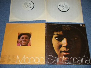 画像1: MONGO SANTAMARIA - AFRO ROOTS    ( Ex+/Ex+++ Side-4: Ex+) / 1973 US America Original  "WHITE LABEL PROMO" Used 2 LP