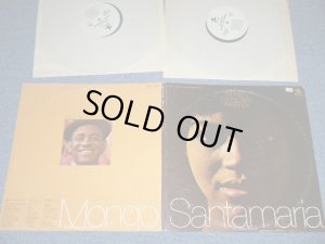 画像1: MONGO SANTAMARIA - AFRO ROOTS    ( Ex+/Ex+++ Side-4: Ex+) / 1973 US America Original  "WHITE LABEL PROMO" Used 2 LP