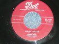 BUNNY PAUL - MAGIC GUITAR : NEVER LET ME GO ( Ex++/Ex++)  / 1956 US AMERICA ORIGINAL Used 7"45 Single 