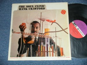 画像1: HANK CRAWFORD - THE SOUL CLINIC ( Ex+/Ex+ : EDSP )   / 1961 US AMERICA ORIGINAL "RED & PURPLE with WHITE FAN Label" MONO Used LP 