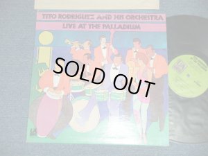 画像1: TITO RODRIGUEZ and His Orchestra - LIVE AT THE PALLADIUM  (Ex+/MINT-)   / 1960's US AMERICA ORIGINAL "PROMO" STEREO   Used LP 