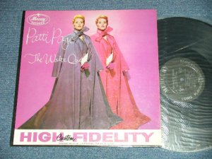 画像1: PATTI PAGE   - THE WALTZ QUEEN : 2nd Press Jacket : "MERCURY LOGO" on Left Upper Corner  ( Ex+++,Ex+/Ex+++,Ex++)  / 1959 US AMERICA ORIGINAL 2nd Press Jacket MONO Used LP 