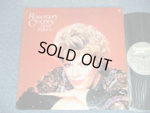 画像1: ROSEMARY CLOONEY - SINGS BALLADS  ( Ex+/MINT- ) / 1985 US AMERICA ORIGINAL Used LP