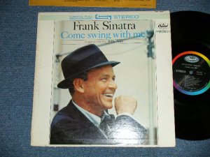 画像1: FRANK SINATRA -  COME SWING WITH ME! ( Ex+/Ex++ Looks:Ex++ ) / 1961 US AMERICA 2nd Press "BLACK with RAINBOW and CAPITOL Logo at TOP" Label STEREO Used LP 