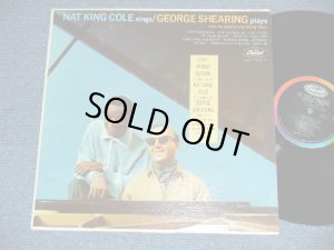 画像1: NAT KING COLE GEORGE SHEARING  - NAT KING COLE sings /GEORGE SHEARING plays  (Ex++/Ex++) / 1963 US AMERICA ORIGINAL 2nd Press "BLACK with RAINBOW Band with CAPITOL Logo on TOP Label"  MONO  Used LP