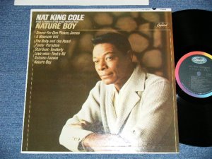 画像1: NAT KING COLE  -  NATURE BOY   ( MINT-/Ex+++ : EDSP) / 1965 US AMERICA ORIGINAL 1st Press "BLACK with RAINBOW Band with CAPITOL Logo on TOP Label"  MONO  Used LP