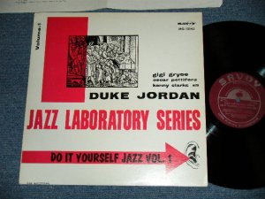 画像1: DUKE JORDAN - JAZZ LABORATORY SERIES : DO IT YOURSELF JAZZ VPOL.1 ( Ex+++/MINT- : EDSP)  / 1969 US AMERICA ORIGINAL "With SHEET MUSIC" "MAROON Label" MONO  Used LP