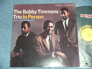 画像1: The BOBBY TIMMONS TRIO - IN PERSON ( Ex+++/MINT-)）　/ 1989  US AMERICA  Reissue Used LP 