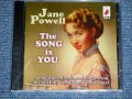 JANE POWEL - THE SONG IS YOU  ( SEALED )  / 2015 UK ENGLAND ORIGINAL "BRAND NEW SEALED"  CD