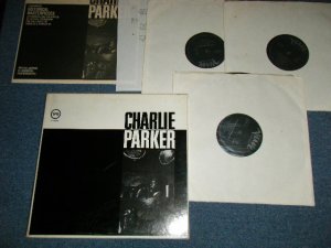 画像1: CHARLIE PARKER - PERFORMING : HISTORICAL MASTERPIECES   ( Ex+/MINT- ) / 1960's WEST-GERMANY   ORIGINAL  Used 3- LP's  Box Set 