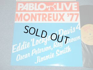 画像1: EDDIE 'LOCKJAW' DAVIS,OSCAR PETERSON, RAY BROWN, JIMMIE SMITH - PABLO LIVE MONTREUX '77 (MINT-/MINT)  / 1974 US AMERICA ORIGINAL  Used LP 