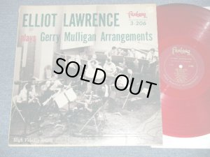 画像1: ELLIOT LAWRENCE - PLAYS GERRY MULLIGAN ARRANGEMENTS  ( Ex/Ex : EDSP ) / 1956 US AMERICA 1st Press "RED WAX Vinyl & RED Label" MONO  Used LP 