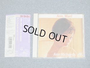 画像1: ANN RICHARDS - ANN, MAN!  (MINT/MINT)  / 1991 JAPAN Original "PROMO" Used CD with OBI 