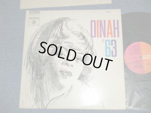 画像1: DINAH WASHINGTON -  DINAH '63 ( Ex+/Ex+++ A-1:Ex ) / 1963  US AMERICA  ORIGINAL 1st Press  "ORANGE & PINK  Label"  STEREO Used LP