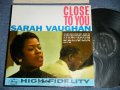 SARAH VAUGHAN - CLOSE TO YOU( Ex+++/Ex+++)/ 1960 US AMERICA ORIGINAL MONO Used LP 