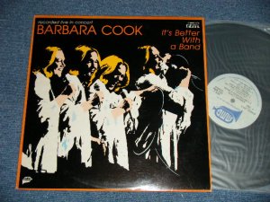 画像1: BARBARA COOK - IT'S A BETTER WITH A BAND ( Ex++/MINT-) / 1981 US AMERICA ORIGINAL Used LP