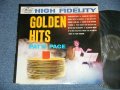 PATTI  PAGE - GOLDEN HITS (Ex,VG+++/Ex++ Looks:Ex+ ) / 1960 US ORIGINAL 1st Press "BLACK with Silver Print Label"  MONO Used LP 