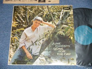 画像1: JUNE CHRISTY - GONE FOR THE DAY / 1957 US ORIGINAL 1st Press "TURQUOISE Label" MONO Used LP
