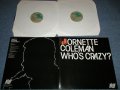 ORNETTE COLEMAN -  WHO'S CRAZY (Ex+++/MINT-)  / 1982 UK ENGLAND  ORIGINAL Used 2-LP 