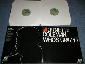 画像1: ORNETTE COLEMAN -  WHO'S CRAZY (Ex+++/MINT-)  / 1982 UK ENGLAND  ORIGINAL Used 2-LP 