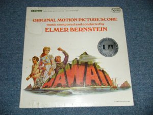 画像1: ost ELMER BERNSTEIN - HAWAII (SEALED Cut Out) / 1970's  US AMERICA  REISSUE "BRAND NEW SEALED" LP  