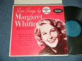 MARGARET WHITING - LOVE SONGS BY MARGARET WHITING ( Ex++/Ex+++ Tape seam, TearOL ) / 1954 US AMERICA ORIGINAL 1st Press "TURQUOISE Label" "PROMO" MONO Used LP 