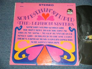 画像1:  THE LENNON SISTERS - SOMETHIN' STUPID ( Ex++/Ex++ ) / 1967  US AMERICA ORIGINAL STEREO Used  LP