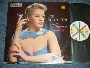 画像1: JERI SOUTHERN - COFFEE, CIGARETTES & MEMORIES  (Ex+/Ex+, Ex+++)   / 1958 Version US AMERICA "WHITE with 3 SPOKES Label" MONO  Used LP 