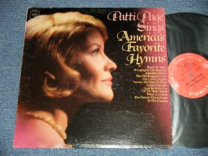 画像1: PATTI PAGE -  SINGS AMERICA'S FAVORITE HYMNS  ( Ex+/MINT-) /1966 US AMERICA ORIGINAL 360 Sound Label  MONO Used LP  
