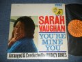 SARAH VAUGHAN - YOU'RE MINE YOU (Ex+++/MINT-) / 1960's  US AMERICA 2nd Press "ORANGE & YELLOW ROULETTE Label"  STEREO  Used LP