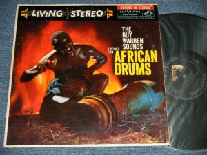 画像1: The GUY WARREN SOUNDS - Themes From AFRICAN DRUMS  ( Ex/Ex+ EDSP) / 1959 US AMERICA ORIGINAL STEREO Used LP