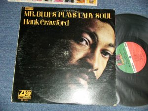 画像1: HANK CRAWFORD - MR. BLUES PLAYS LADY SOUL ( Ex+/VG+++ Looks:VG)   / 1969 US AMERICA ORIGINAL 1st Press "GREEN & RED  with 1841 BROADWAY Label" Used LP 