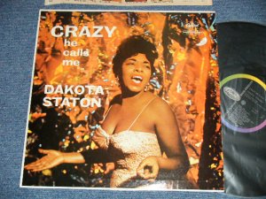 画像1: DAKOTA STATON - CRAZY HE CALLED ME  (Ex++/MINT-)  / 1959 US AMERICA  1sT Press "BLAKC With RAINBOW CAPITOL Logo on LEFT Label"  MONO Used  LP