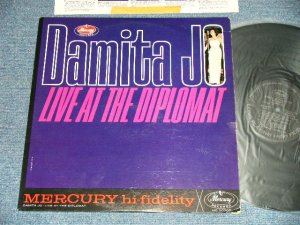 画像1: DAMITA JO - LIVE AT THE DIPLOMAT (Ex+++, Ex+/Ex++ Looks:Ex++ SWOBC, STEAROFC, STAMPOBC )  / 1962  US AMERICA  1sT Press "BLACK with SILVER PRINT Label"  MONO Used  LP