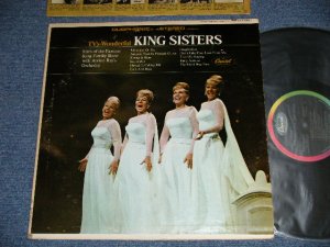 画像1: THE KING SISTERS - TV'S WONDERFUL(GOSPEL / CHOIR ALBUM)  ( Ex+/MINT- EDSP )  / 1965  US AMERICA "1st Press BLACK with RAINBOW  Logo on TOP Label" STEREO  Used  LP