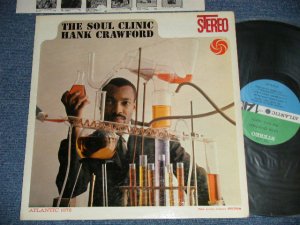 画像1: HANK CRAWFORD - THE SOUL CLINIC ( Ex+/Ex+ : EDSP )   / 1961 US AMERICA ORIGINAL 1st Press "GREEN & BLUE with WHITE FAN Label" STEREO Used LP 