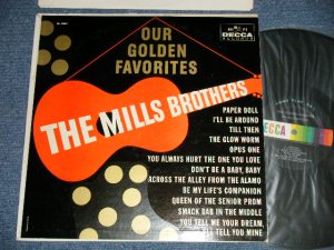画像1: The MILLS BROTHERS - OUR GOLDEN FAVORITES  ( Ex+++/MINT- )  / 1960 US AMERICA Original MONO Used LP
