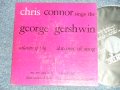 CHRIS CONNOR - SINMGS THE GERSHWIN (Ex++/Ex++ )   / 1957 US AMERICA ORIGINAL Used 7" 45 rpm EP With PICTURE SLEEVE 