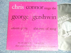 画像1: CHRIS CONNOR - SINMGS THE GERSHWIN (Ex++/Ex++ )   / 1957 US AMERICA ORIGINAL Used 7" 45 rpm EP With PICTURE SLEEVE 