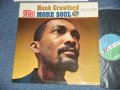 HANK CRAWFORD - MORE SOUL ( Ex++/VG+++ A-3:VG )   / 1960 US AMERICA ORIGINAL 1st Press "GREEN & BLUE with WHITE FAN Label" STEREO Used LP 