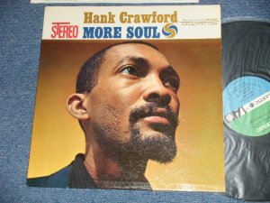 画像1: HANK CRAWFORD - MORE SOUL ( Ex++/VG+++ A-3:VG )   / 1960 US AMERICA ORIGINAL 1st Press "GREEN & BLUE with WHITE FAN Label" STEREO Used LP 