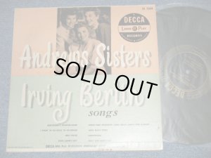 画像1: The ANDREWS SISTERS - IRVING BERLIN SONGS ( Ex++/Ex, Ex+++) / 1951 US AMERICA ORIGINAL "BLAKC with GOLD PRINT Label"  MONO  Used 10" LP 